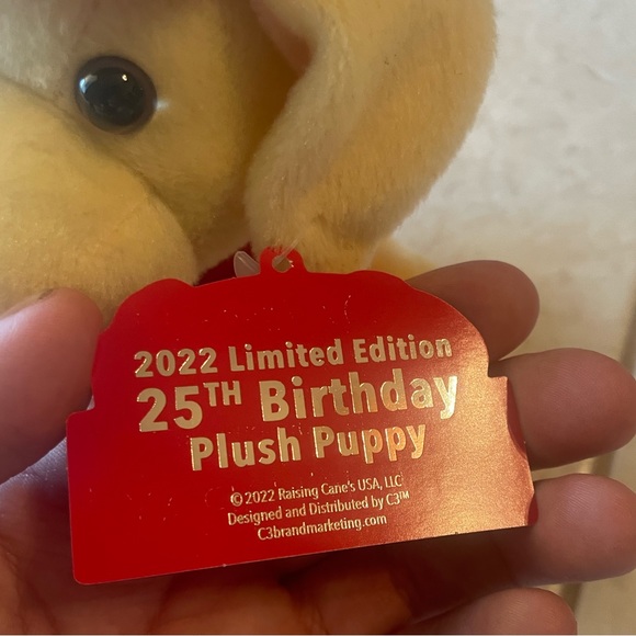 Raising Canes Mascot Dog Plush Limited Edition 25 Years of Canes 2022 - Picture 6 of 8
